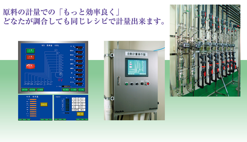 原液自動計量装置